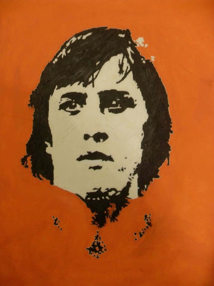 Netherlands Football Player Johan Cruyff Pop Art