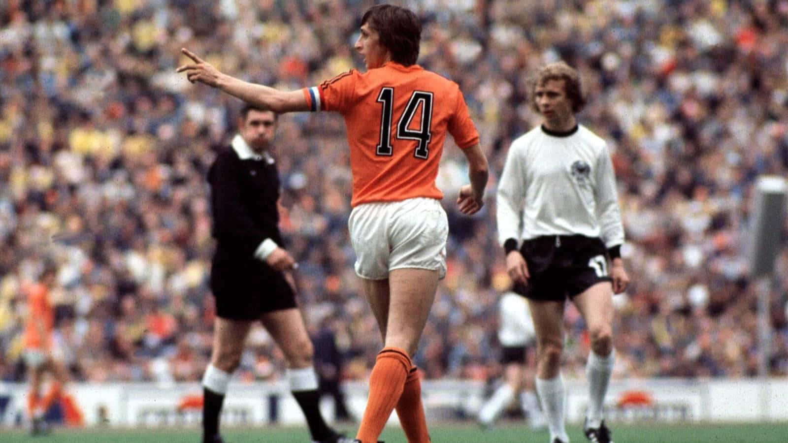 Netherlands No. 14 Johan Cruyff Background