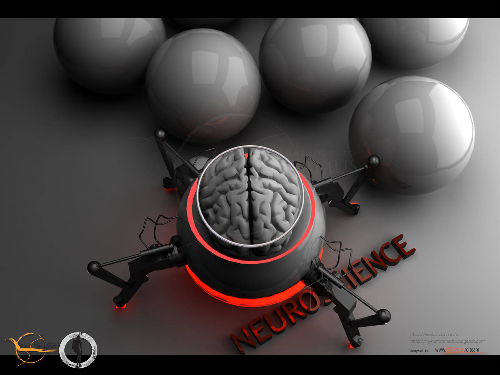 Neuroscience Cerebral 3d Illustration