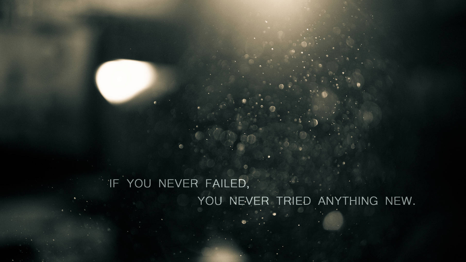 Never Failed Encouraging Quote Background