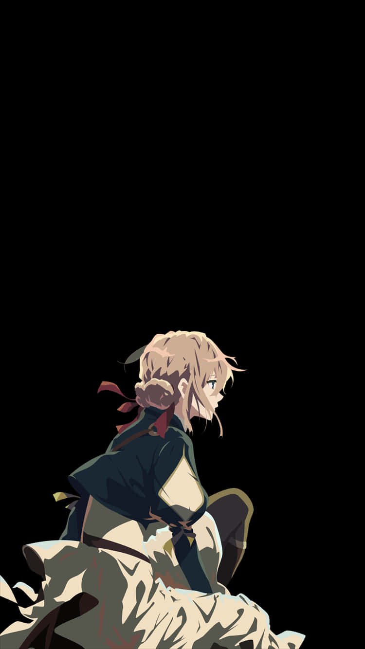 Never Miss A Moment With Violet Evergarden Iphone Background