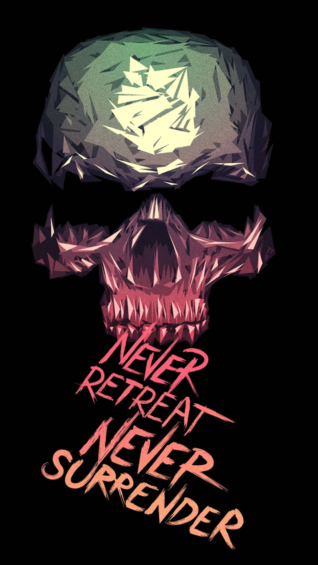 Never Retreat Dope Iphone Background