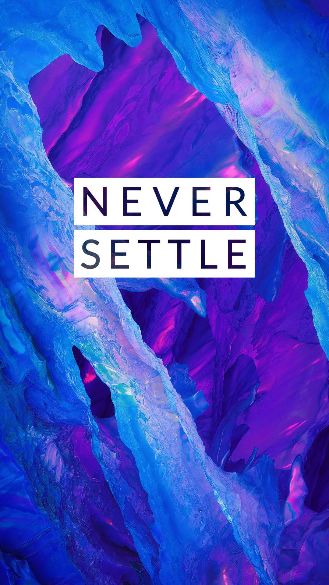 Never Settle - A Vibrant Exploration Into A Mystical Cave Background