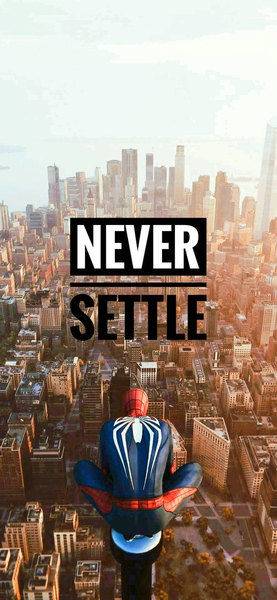 Never Settle New York Background Background