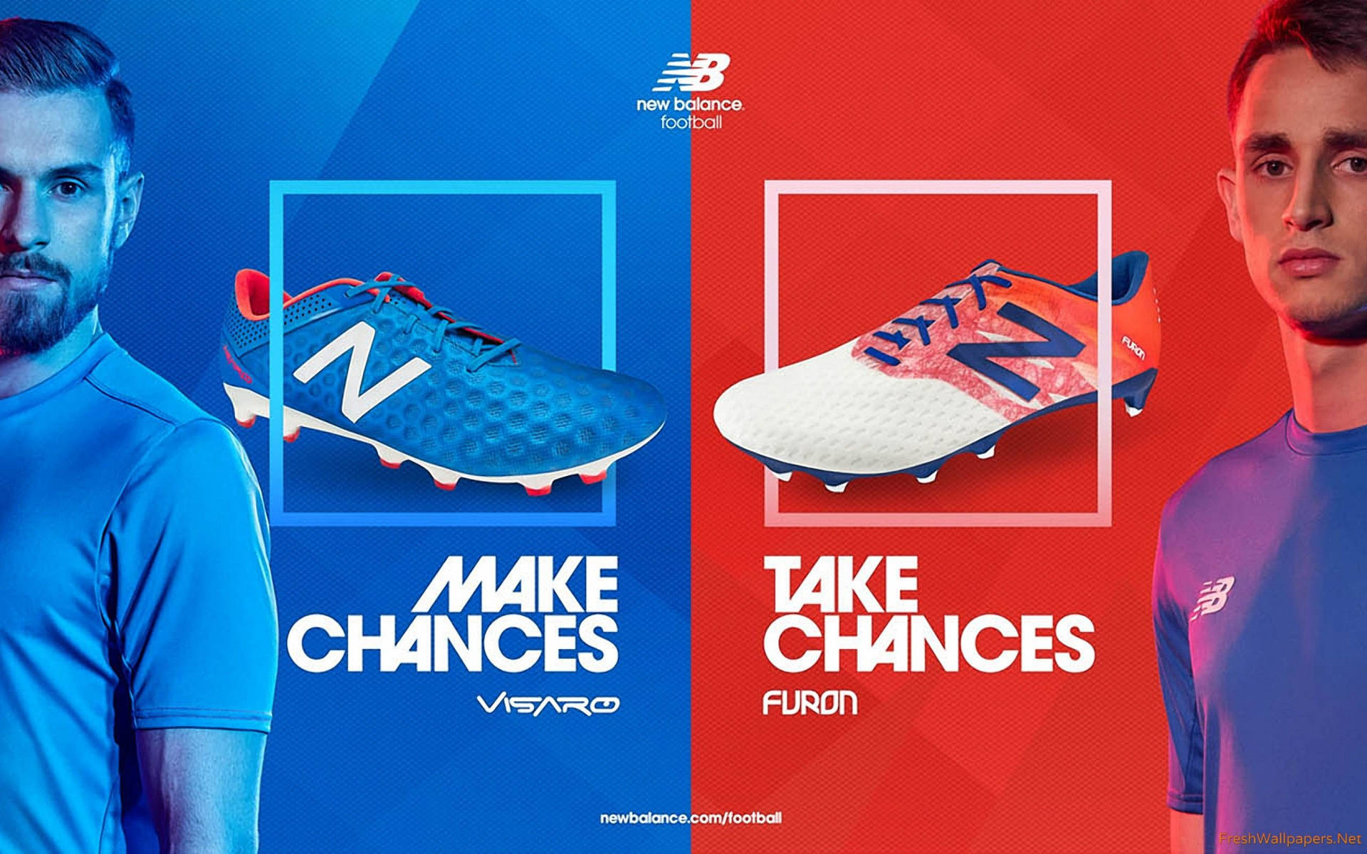 New Balance Football Shoes Background