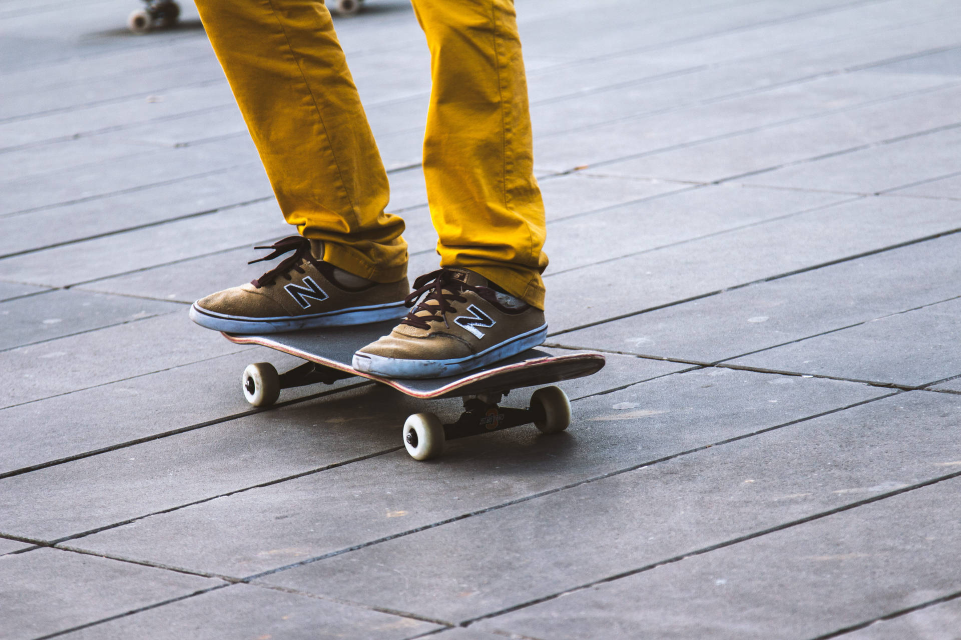 New Balance Skateboard Shoes Background
