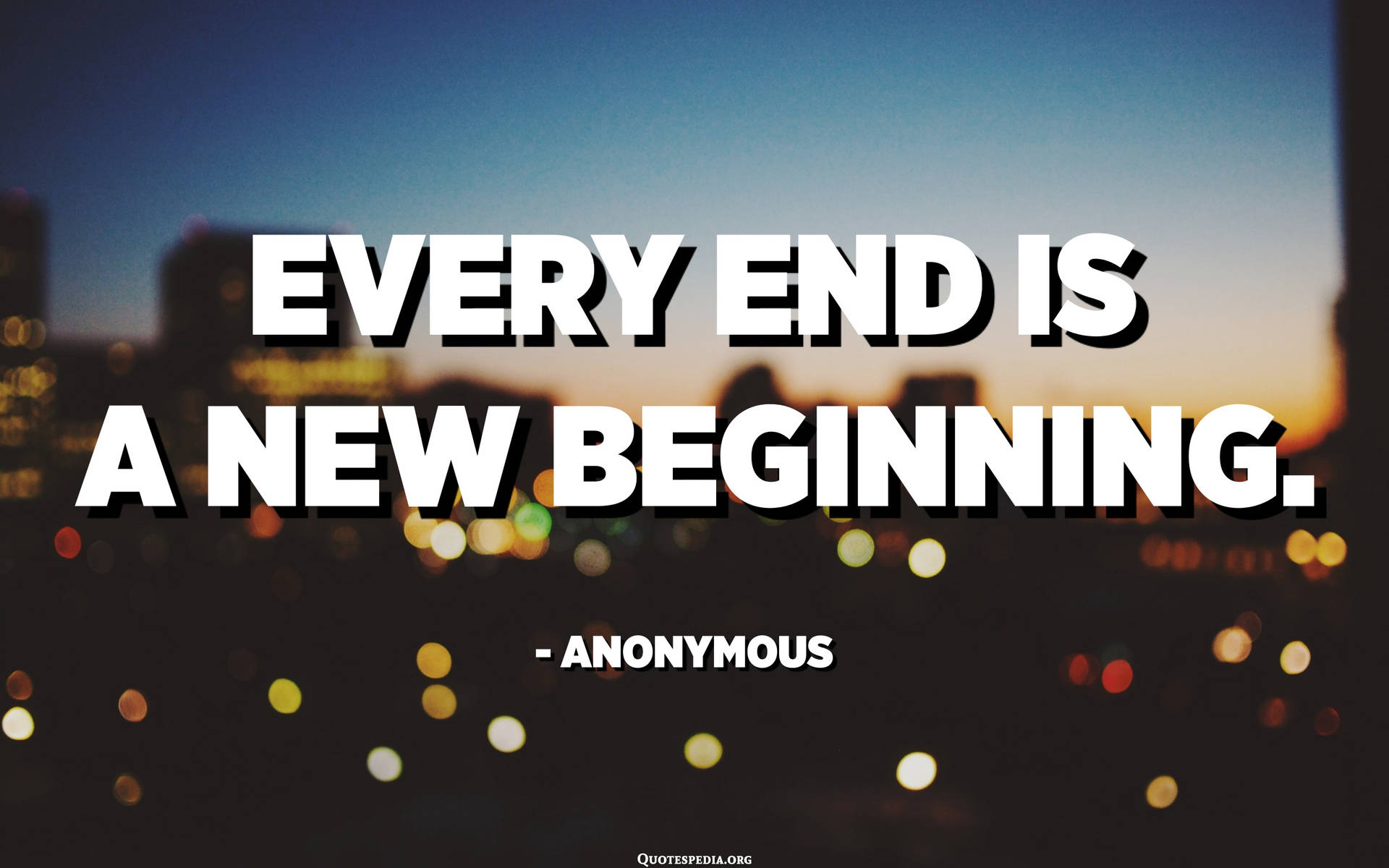 New Beginning Inspiration