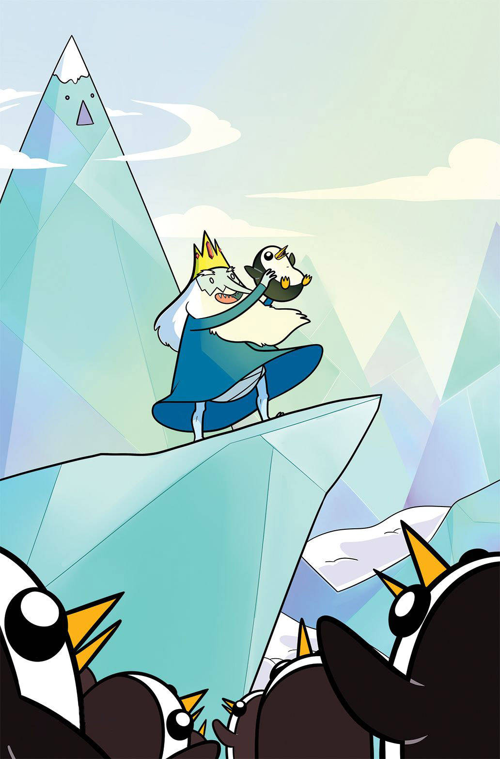 New Born Gunter Adventure Time Background