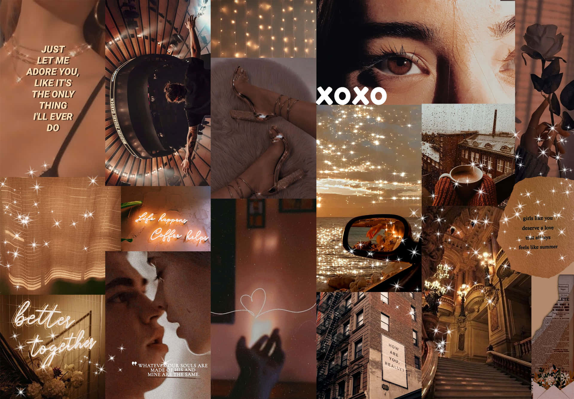 New Brown And Gold Patterns Create An Elegant And Opulent Feel Background