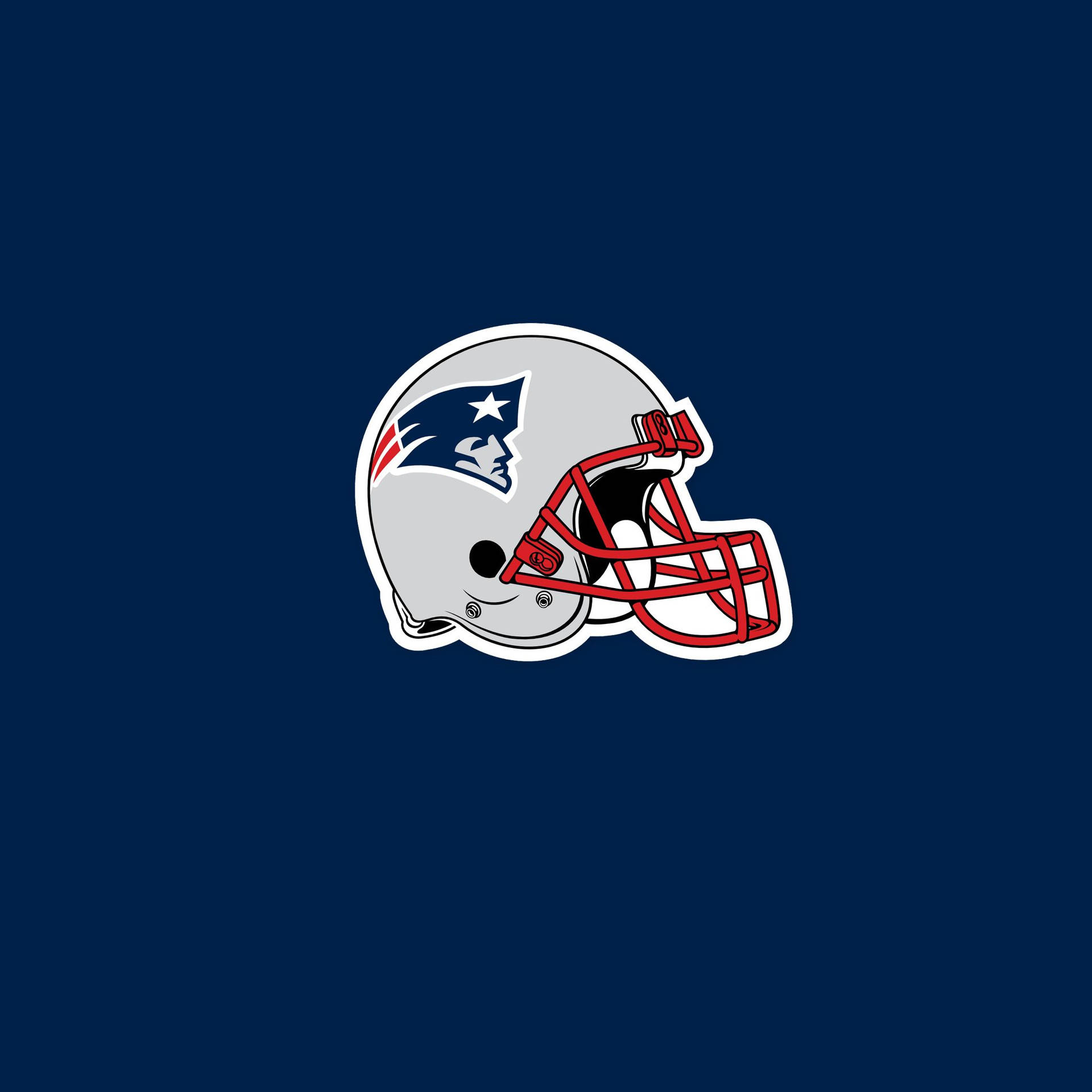New England Patriots Batting Helmet Background
