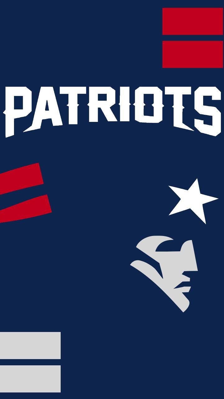 New England Patriots Blue Background