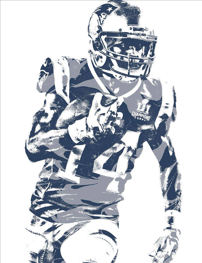 New England Patriots Brandin Cooks Artwork Background