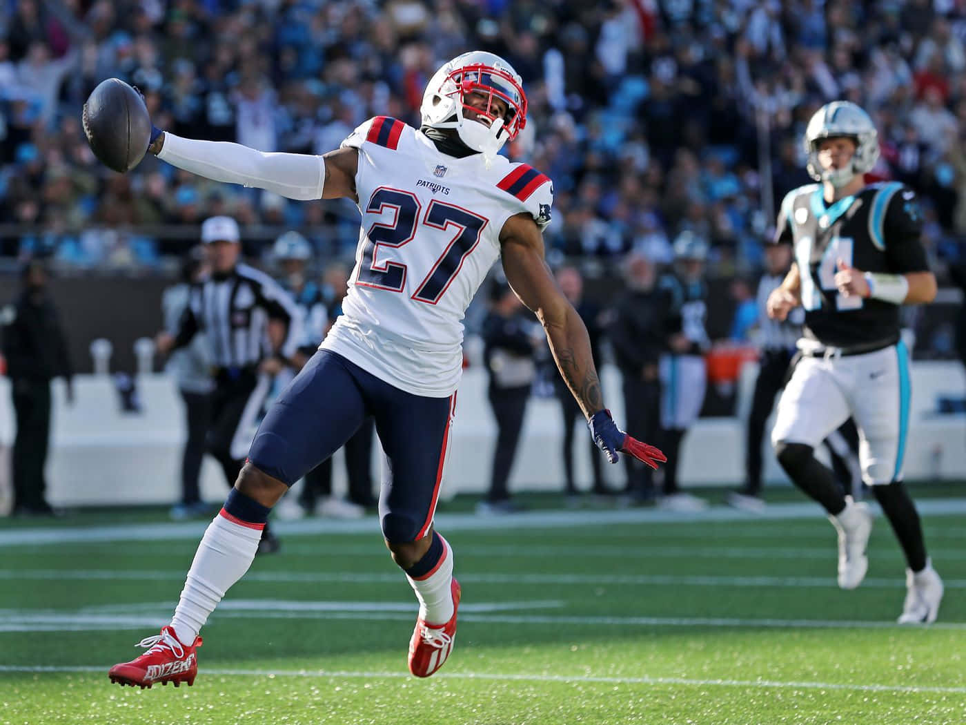 New England Patriots Cornerback Jc Jackson Background