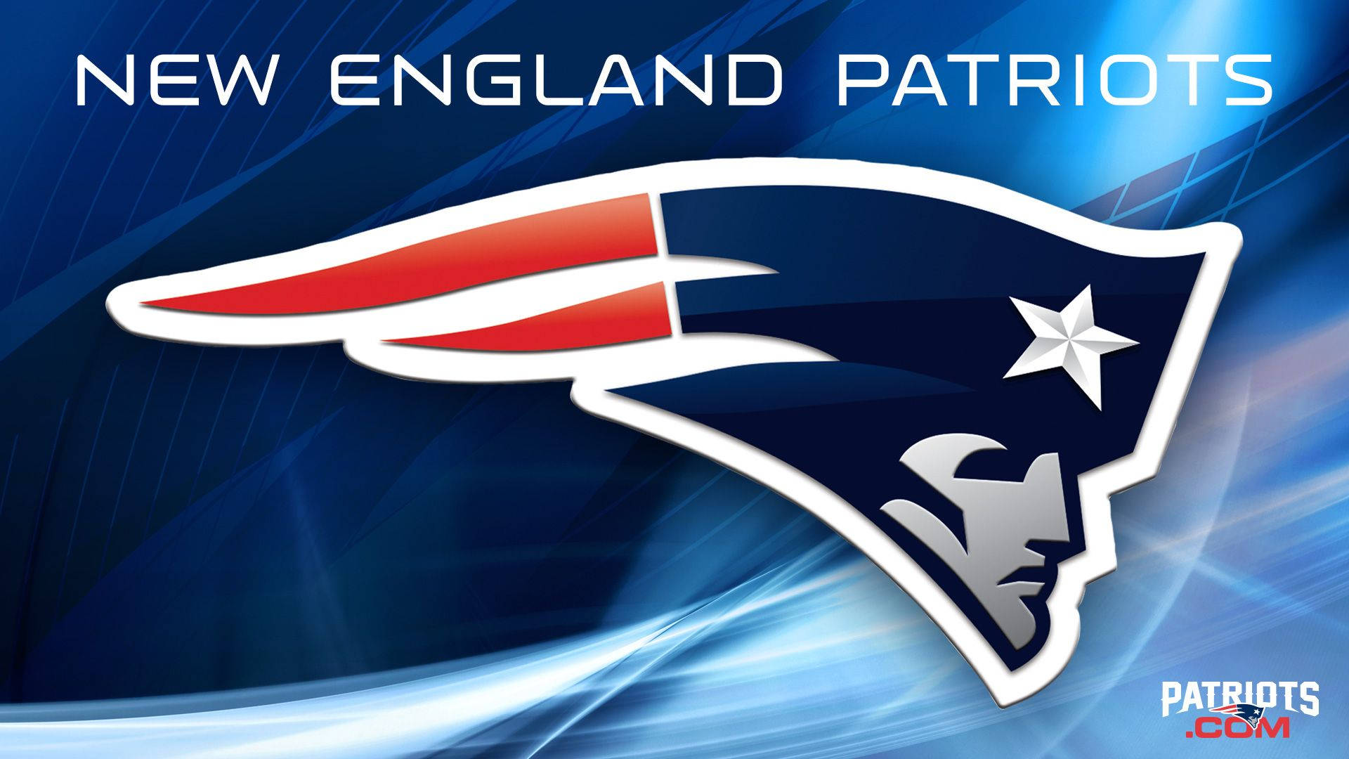 New England Patriots Glowing Background
