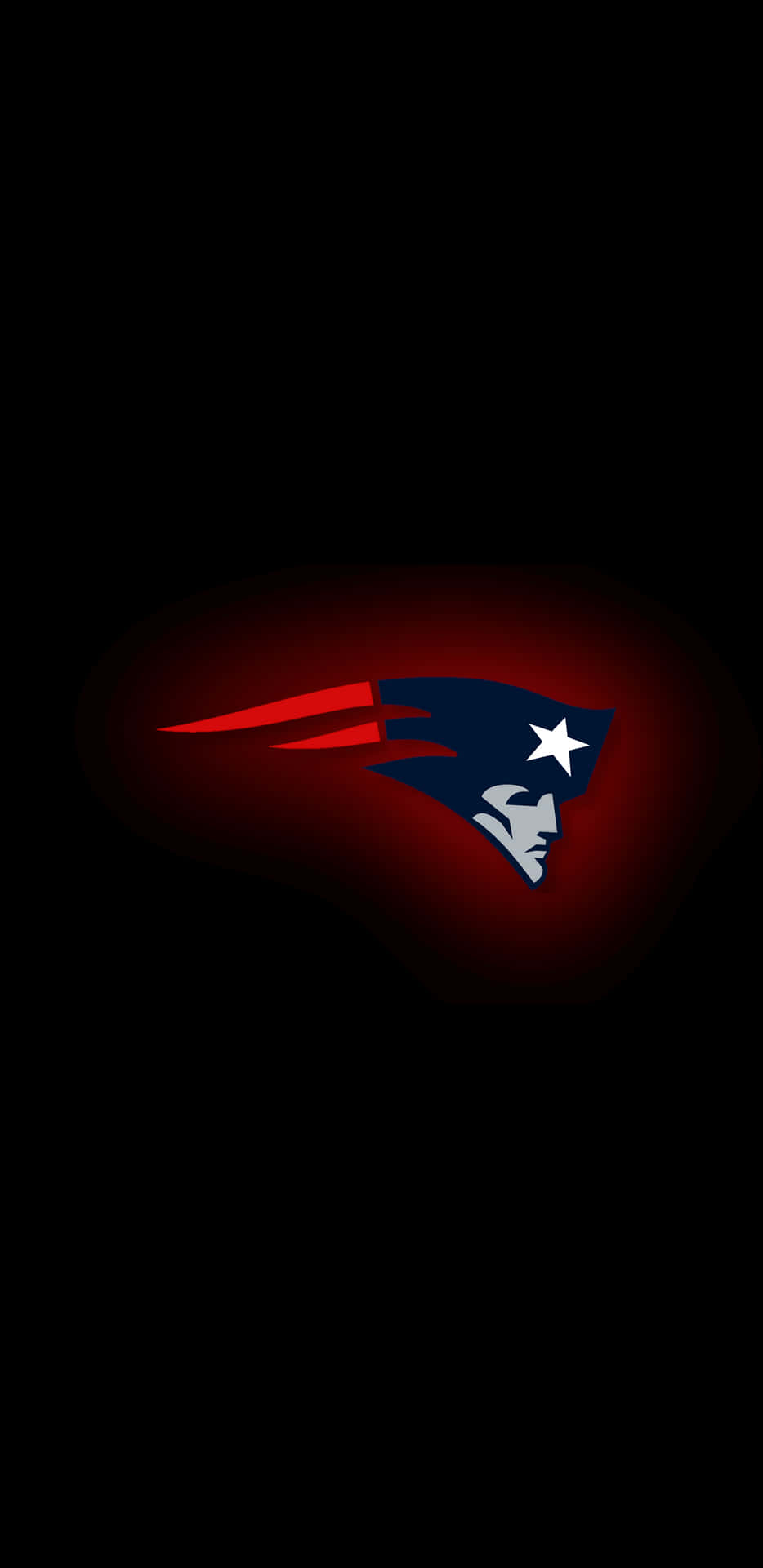 New England Patriots Logo Black