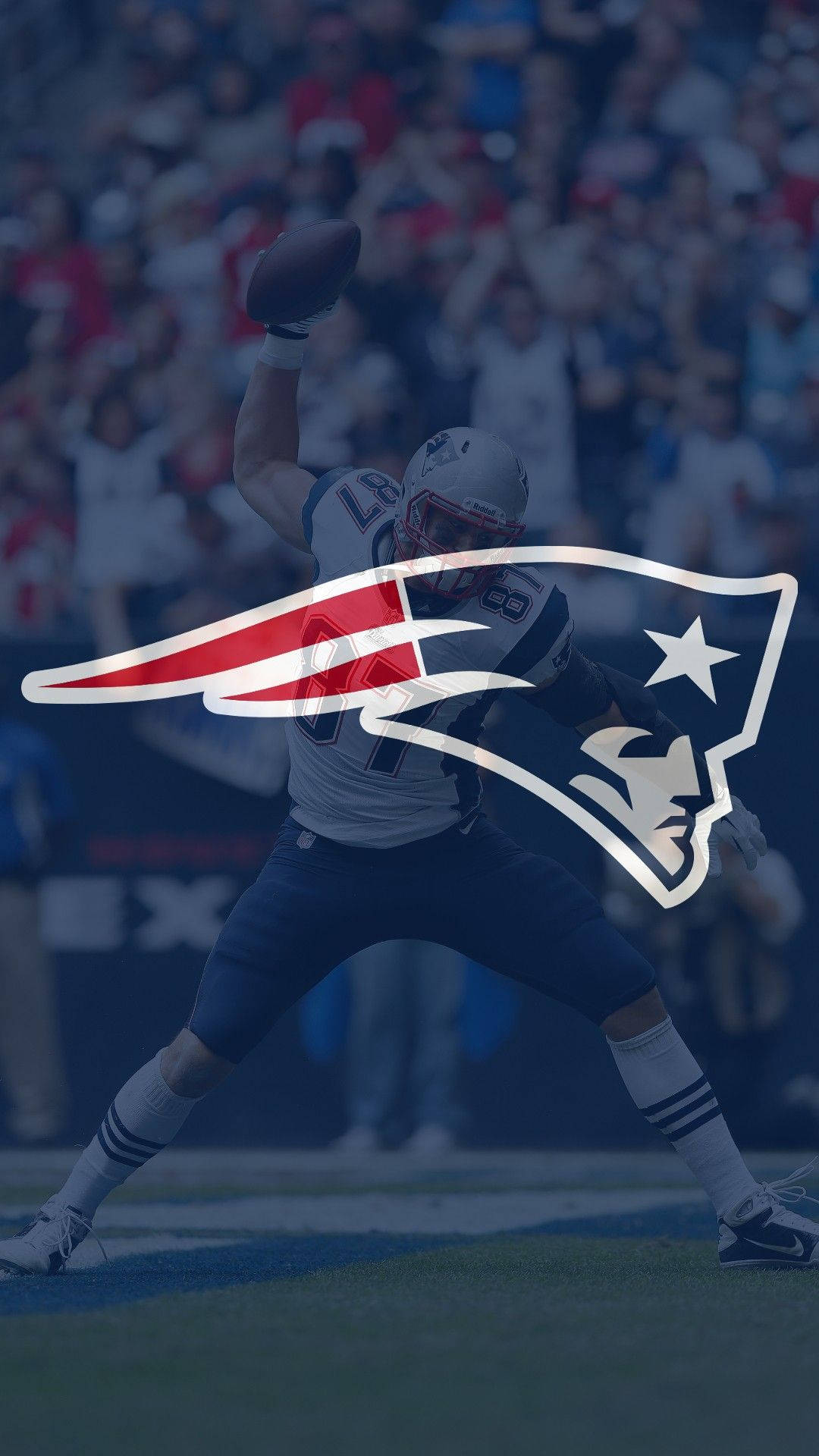 New England Patriots Logo Head Background