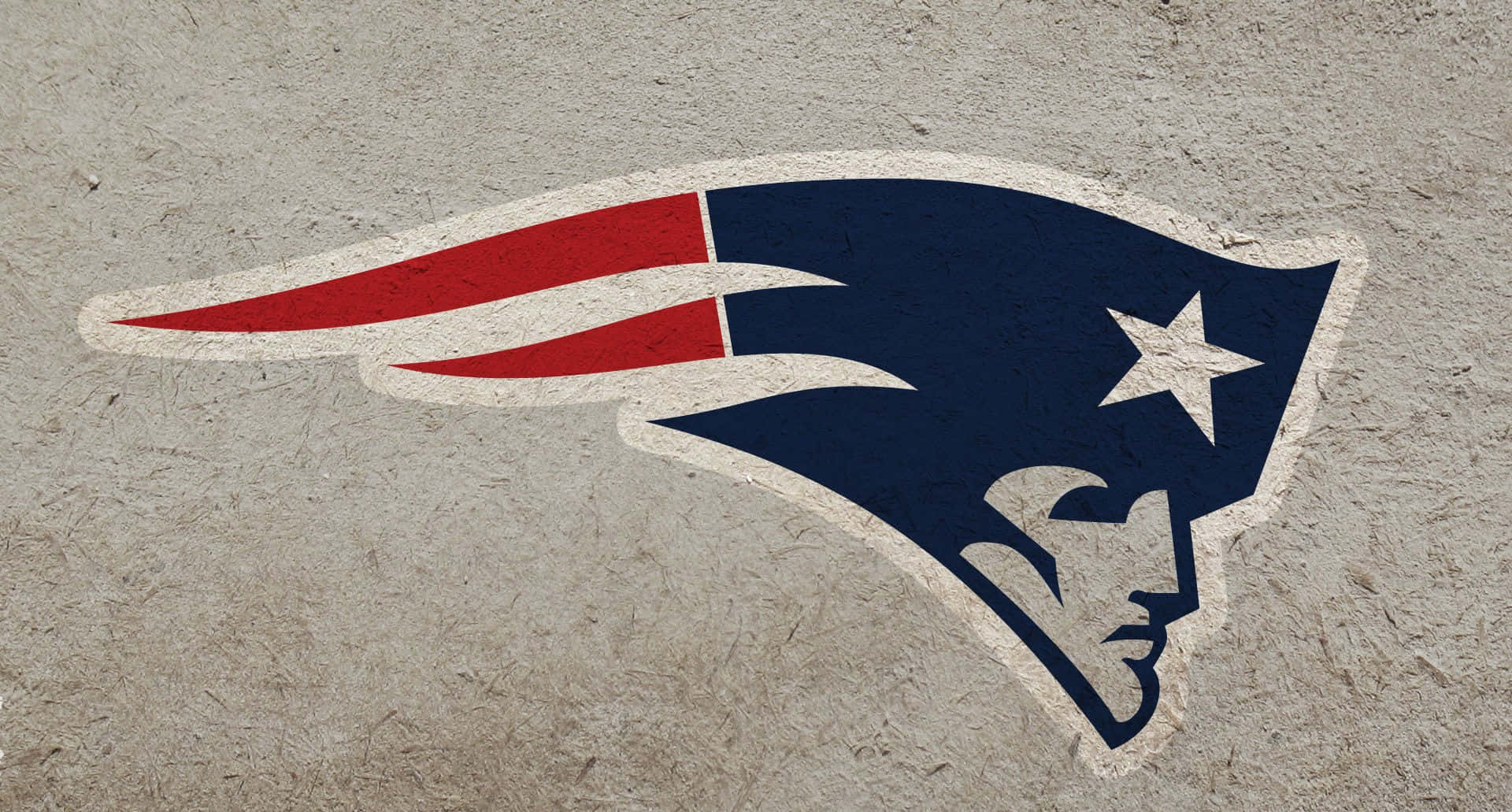 New England Patriots Logo Plain Surface Background
