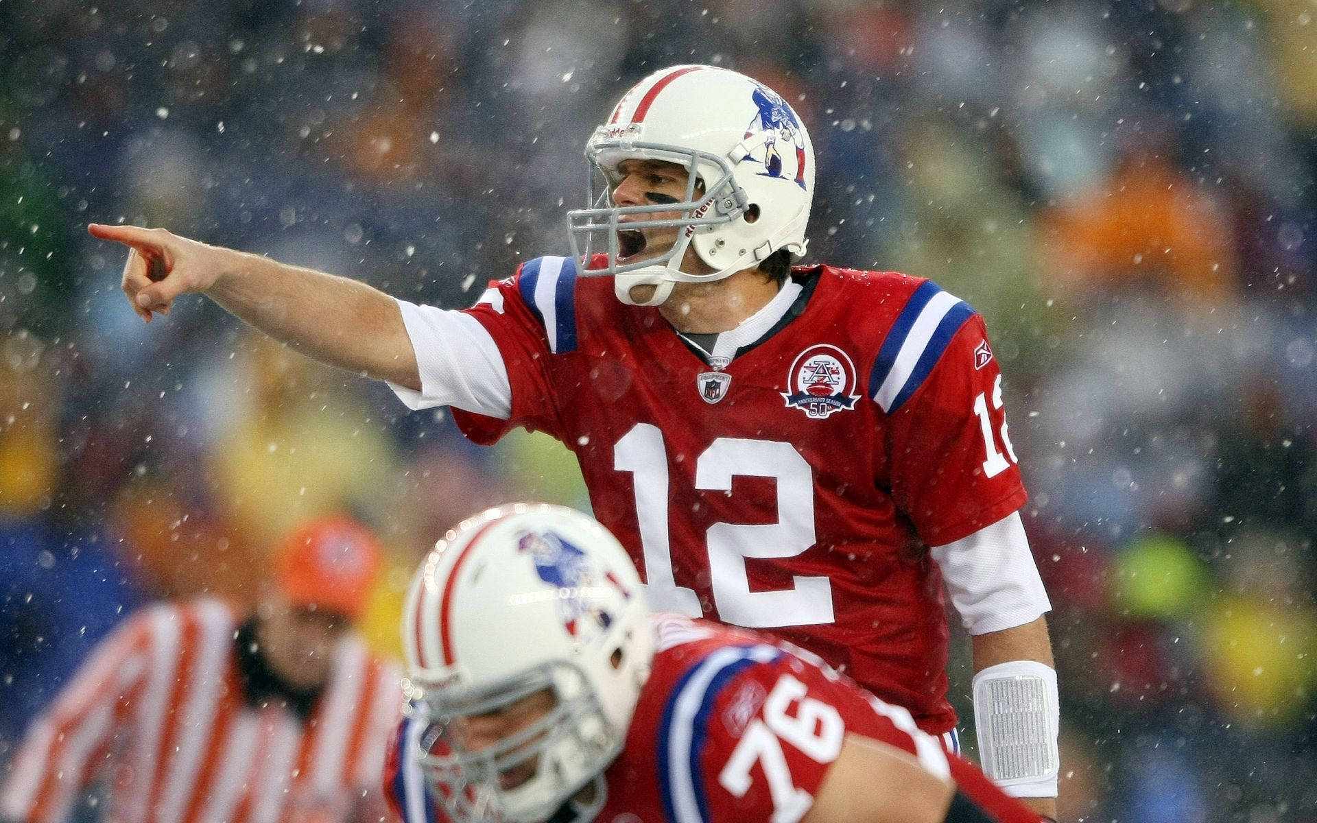 New England Patriots Tom Brady Background