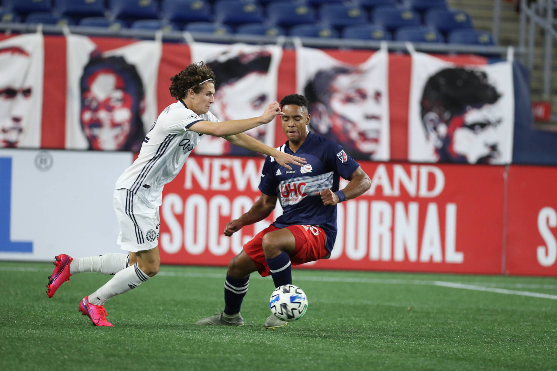 New England Revolution And Leeds United Background