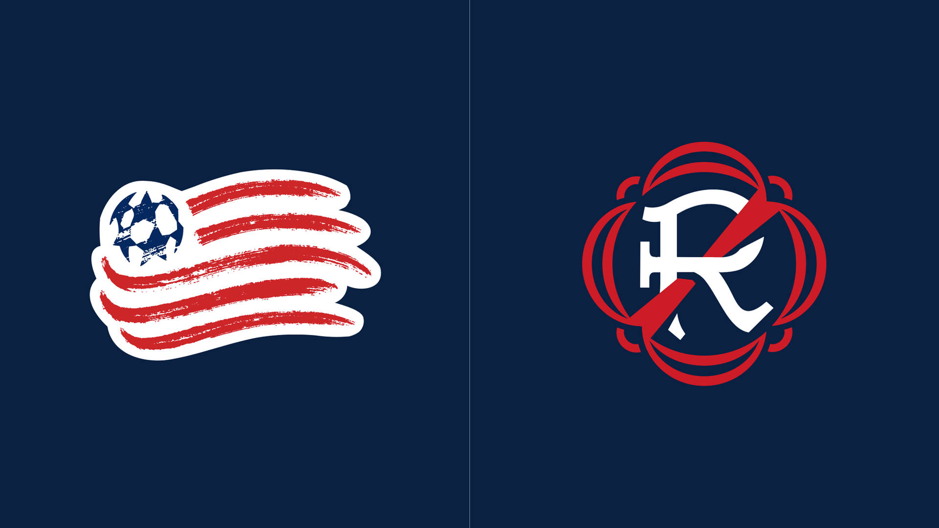 New England Revolution Emblems Graphic Arts Background