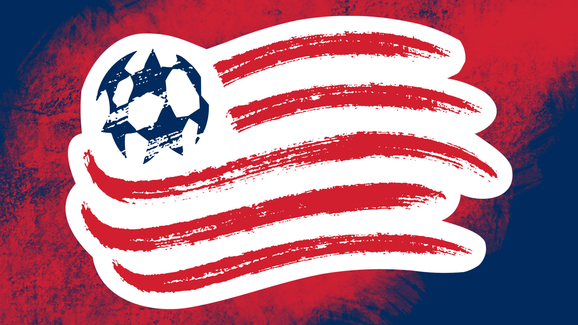 New England Revolution Soccer Club Logo Background