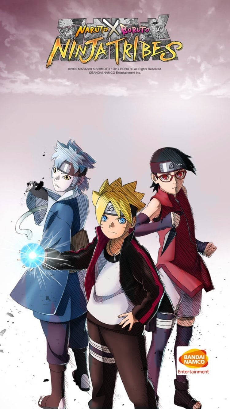 New Gen Naruto Team 7 Iphone Background