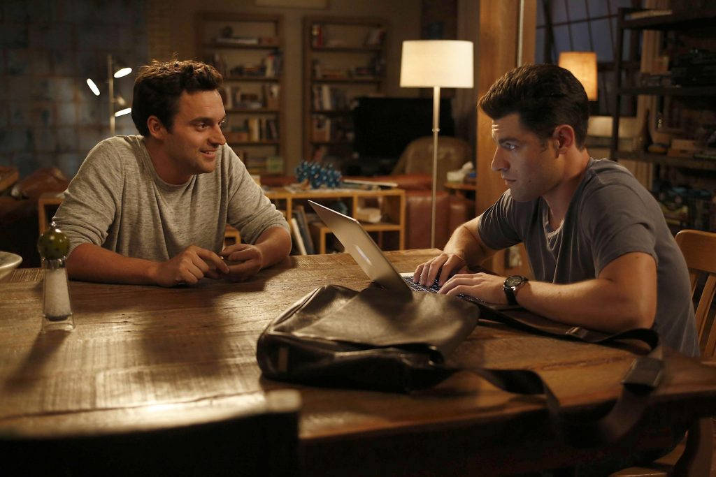 New Girl Jake Johnson And Max Greenfield Background