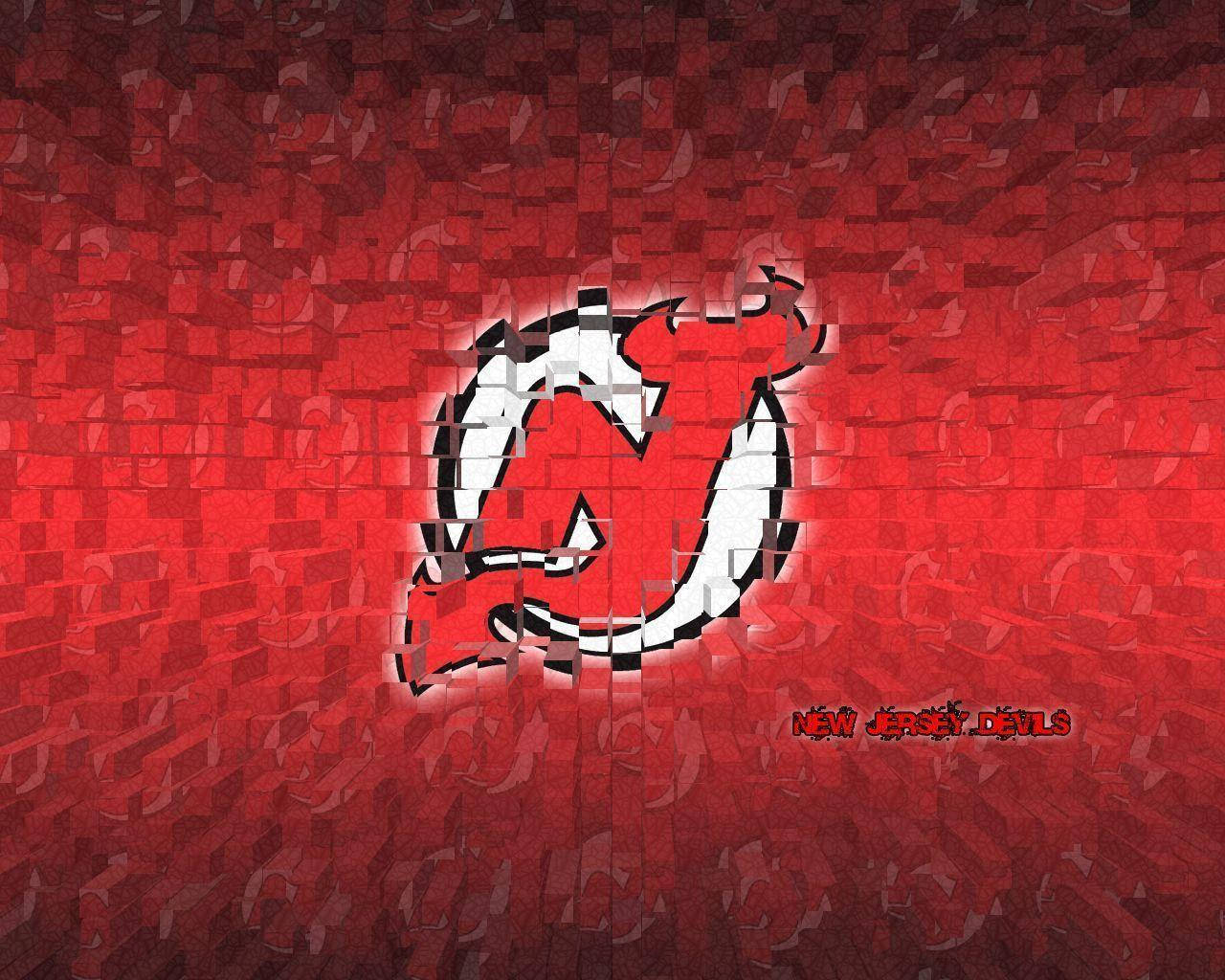New Jersey Devils Cubes Background