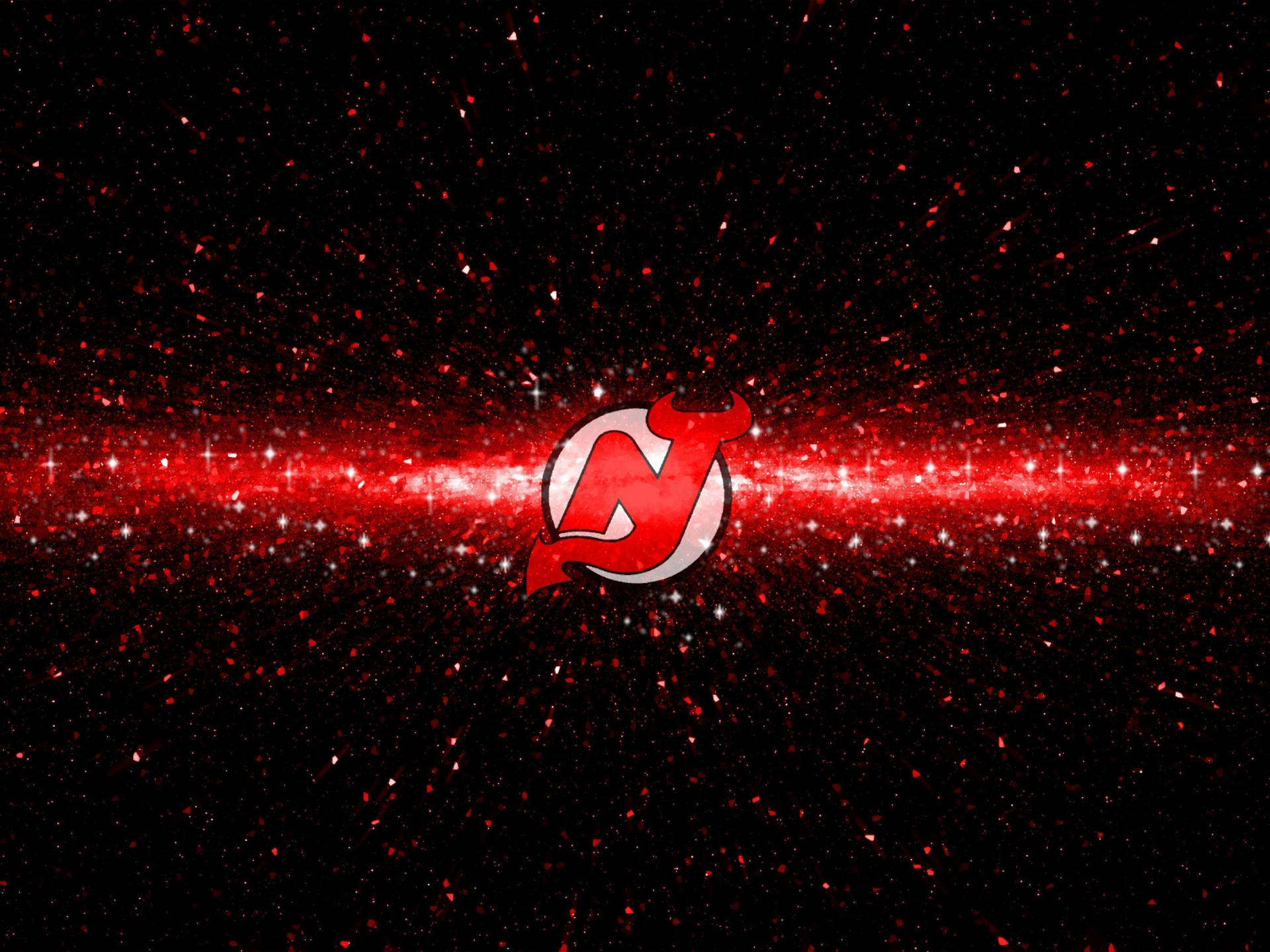 New Jersey Devils Hockey Team Logo Background