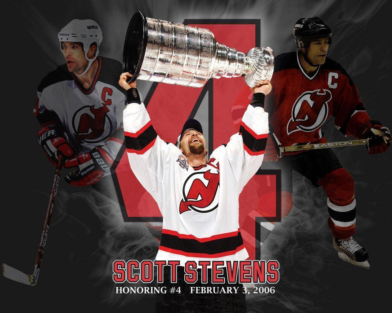 New Jersey Devils Scott Stevens Background