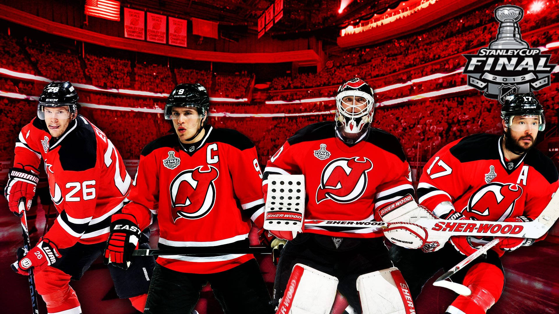 New Jersey Devils Star Players Background