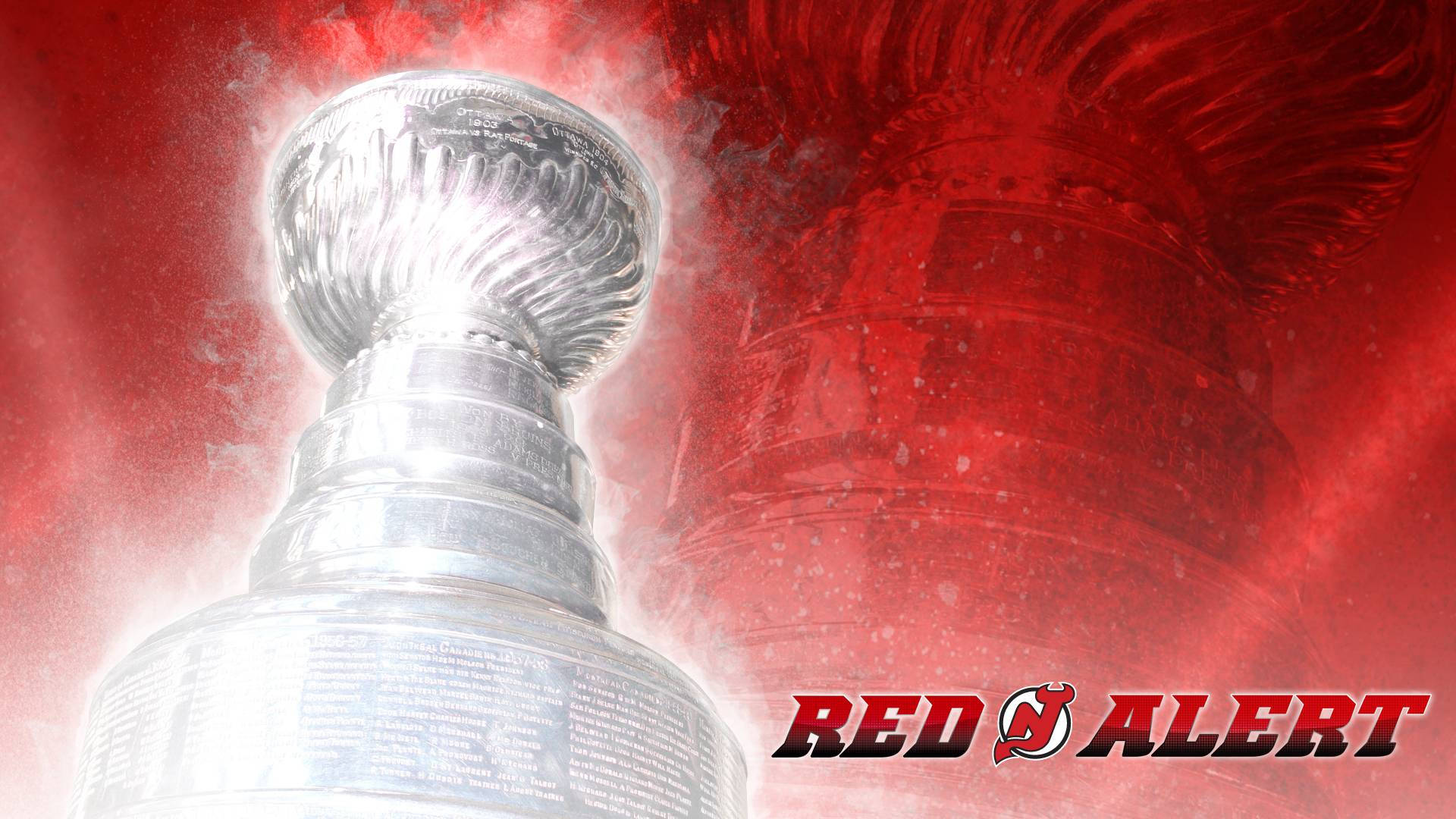 New Jersey Devils Trophy Background