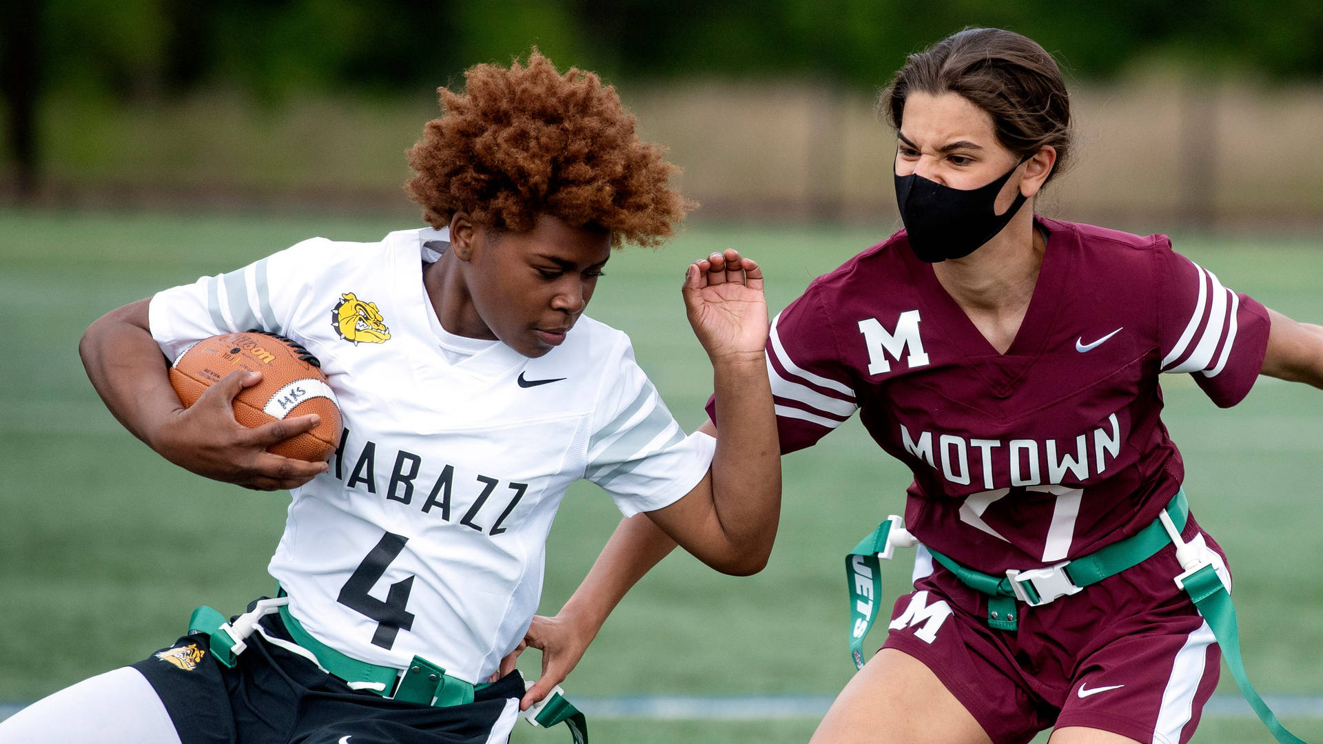 New Jersey High School Girls Flag Football League Background