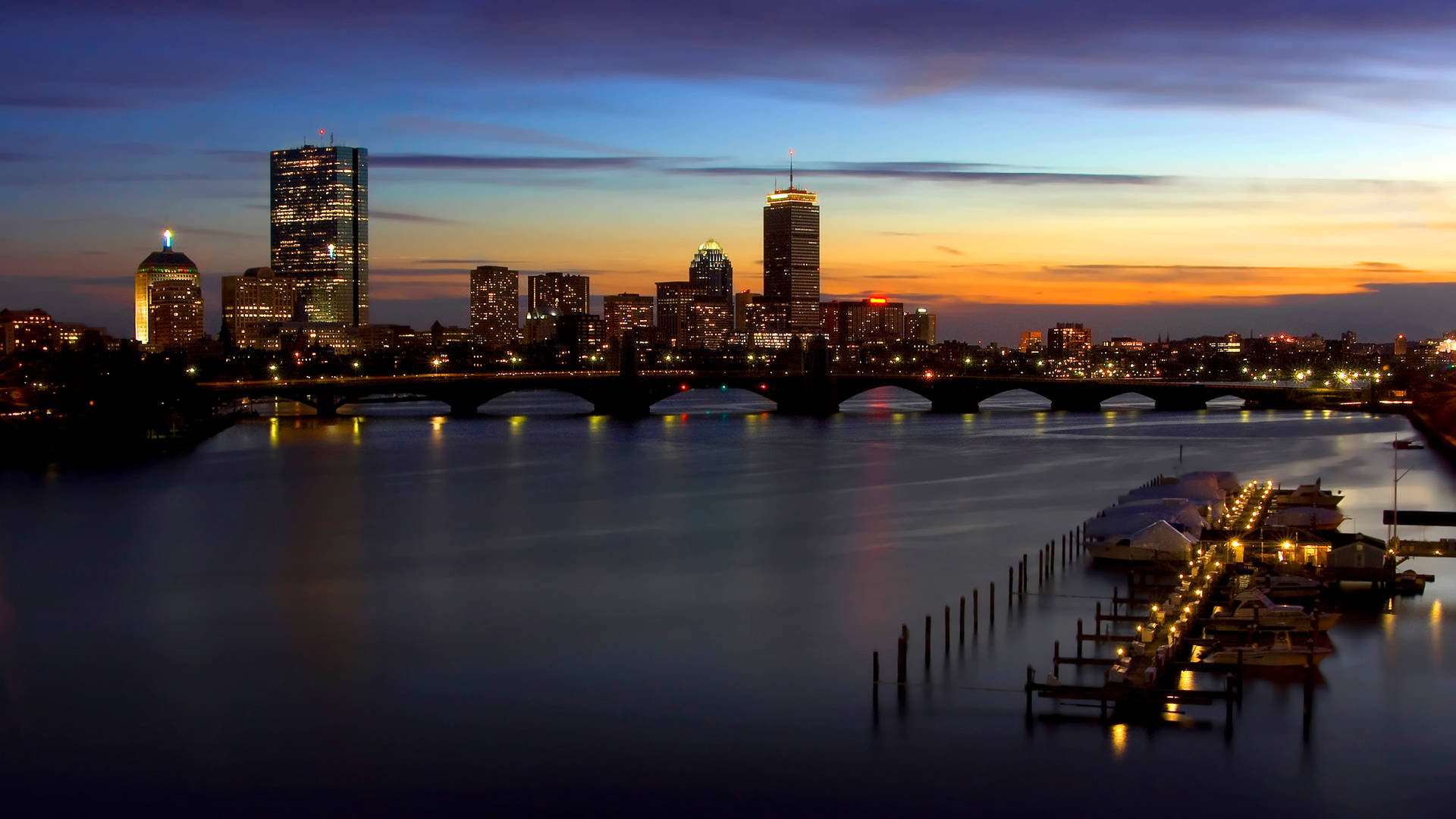 New Orleans City Skyline Background