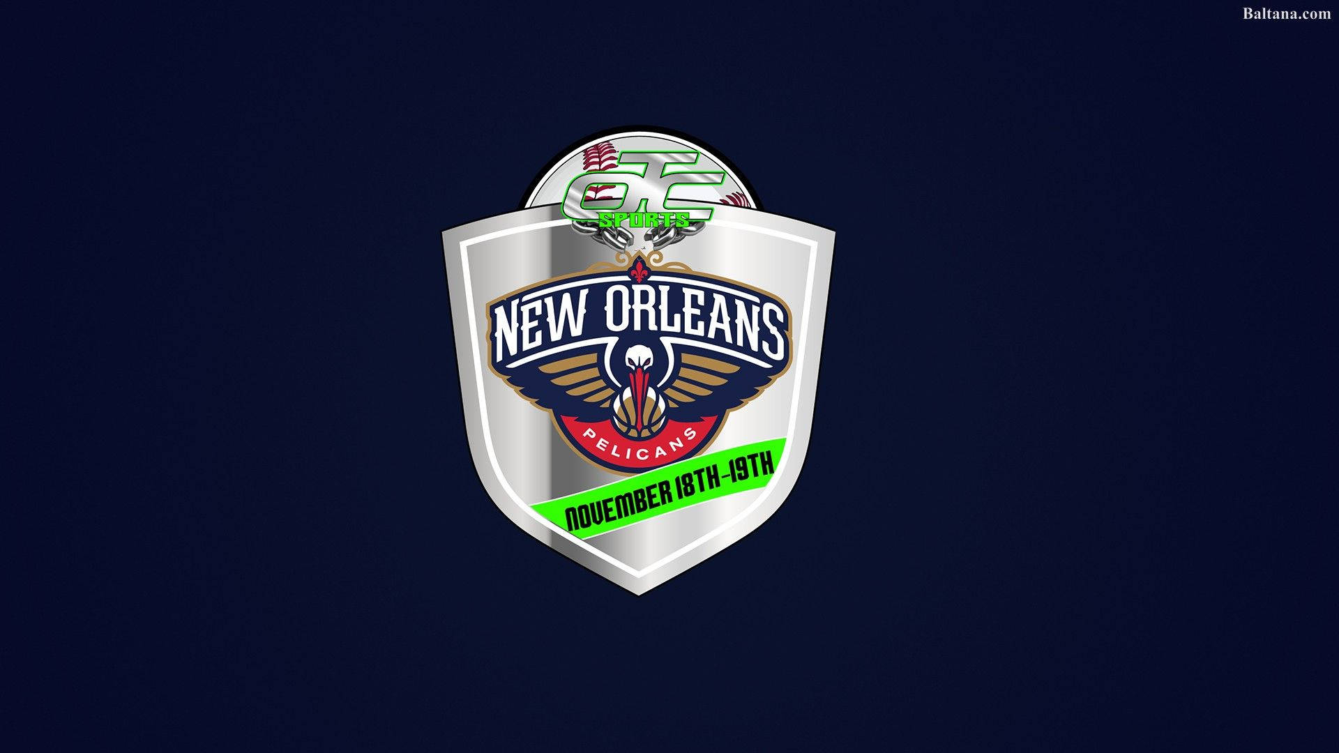 New Orleans Pelicans Otc Sports Background