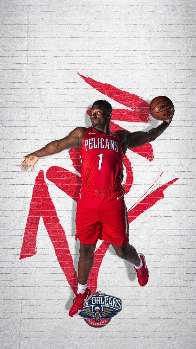 New Orleans Pelicans Zion Williamson Background