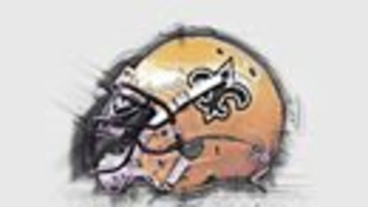 New Orleans Saints Blurry Helmet Background