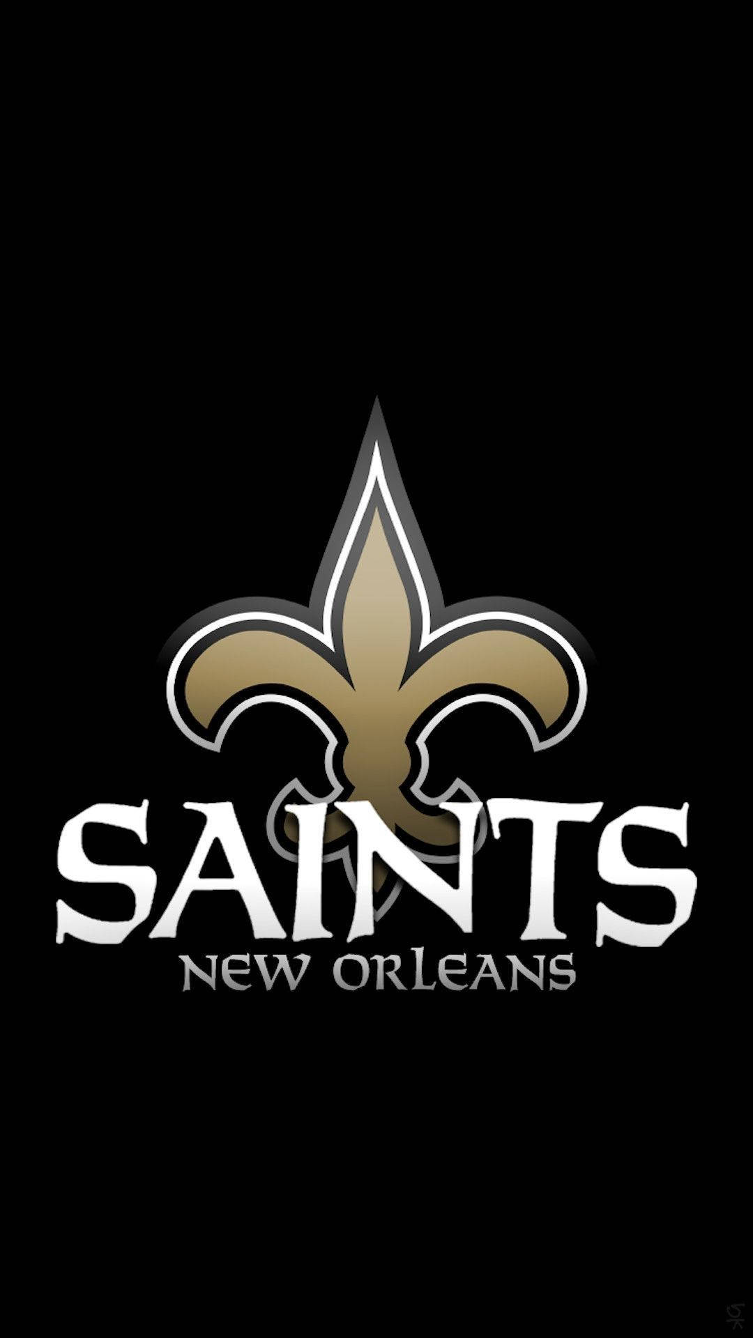 New Orleans Saints Classic Logo Background