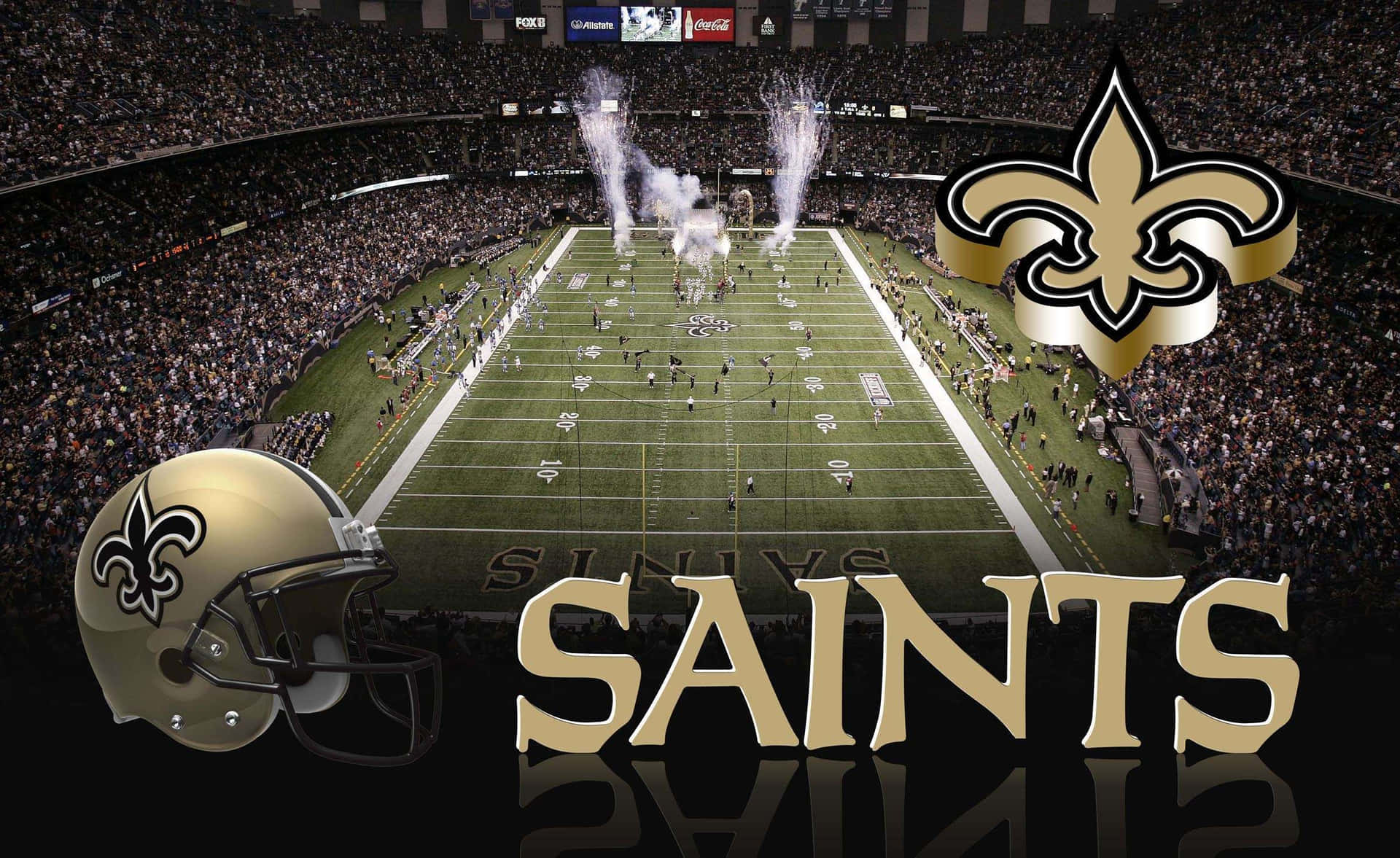 New Orleans Saints Fans Celebrate Their Nfl Team's Success