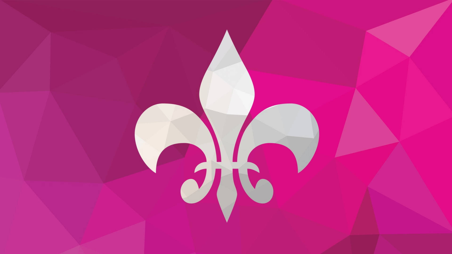New Orleans Saints Geometric Logo Background