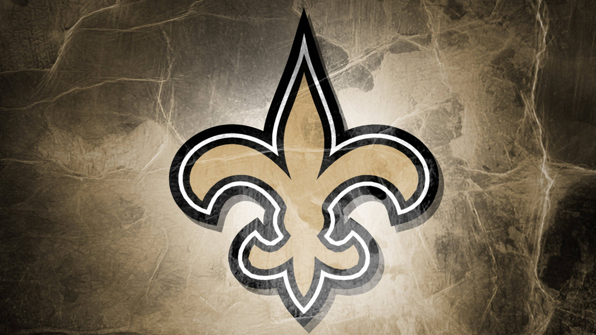 New Orleans Saints Marble Logo Background