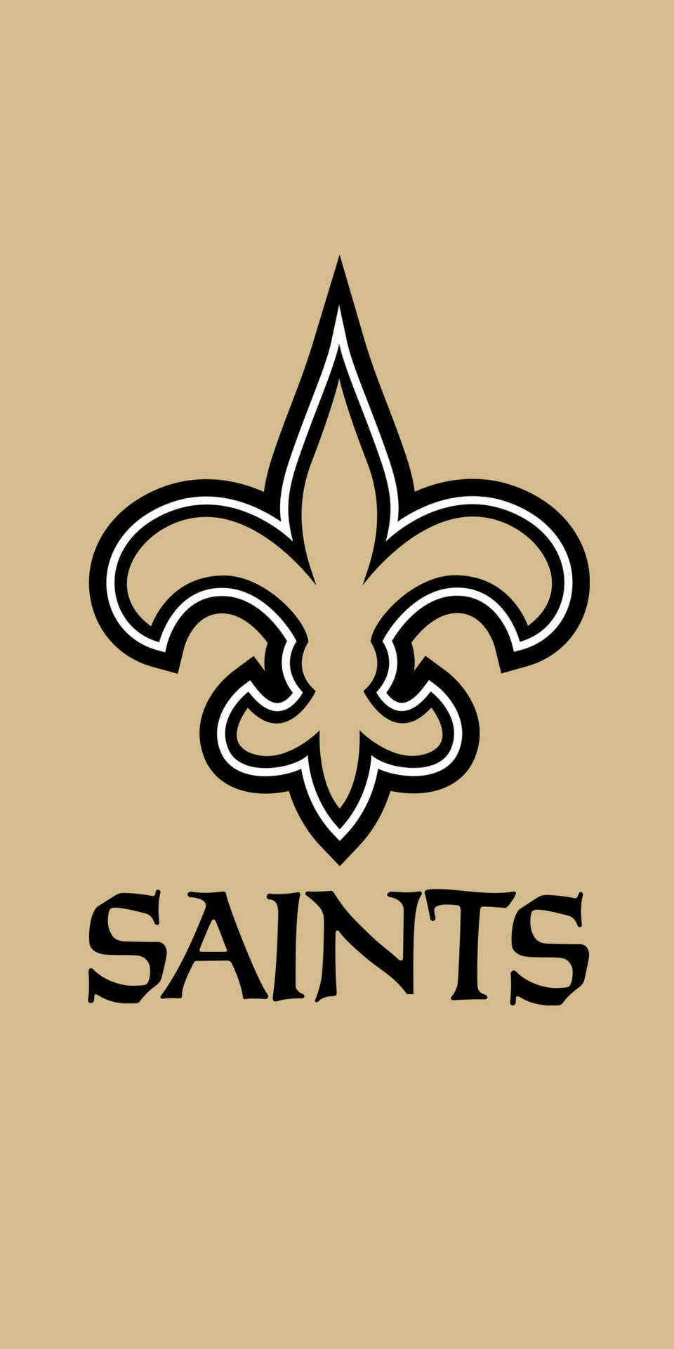 New Orleans Saints Nfl Team Logo Background