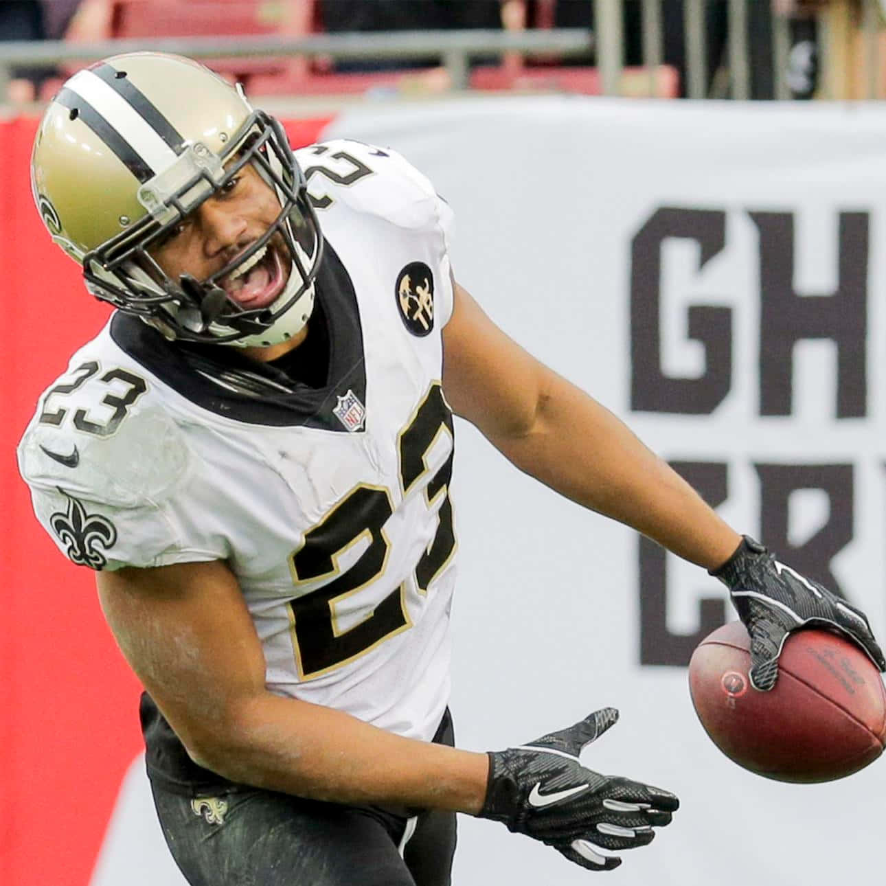 New Orleans Saints No. 23 Marshon Lattimore Background