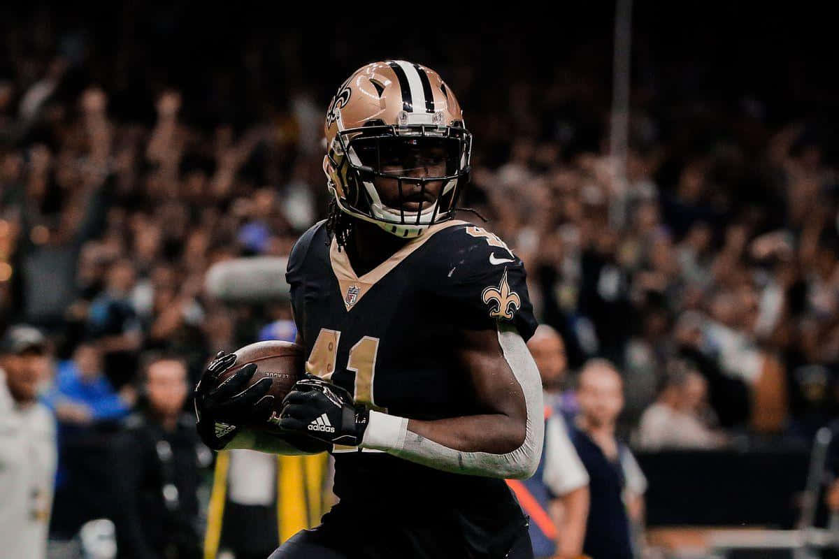 New Orleans Saints Running Back Alvin Kamara Background