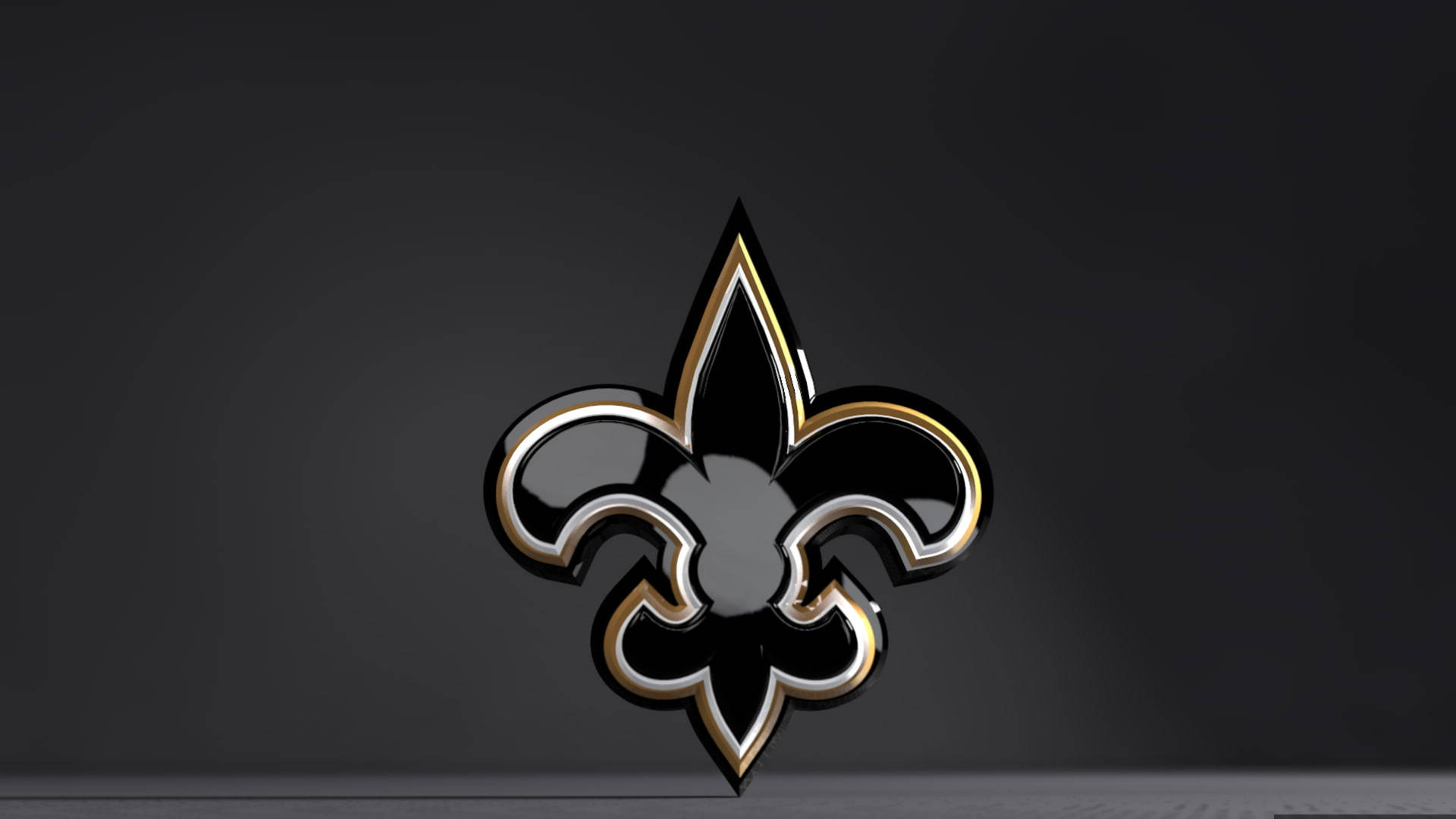 New Orleans Saints Shiny Logo Background