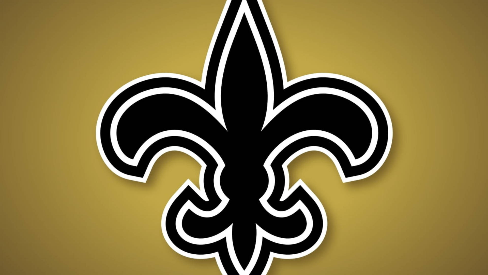 New Orleans Saints Zoomed Logo Background
