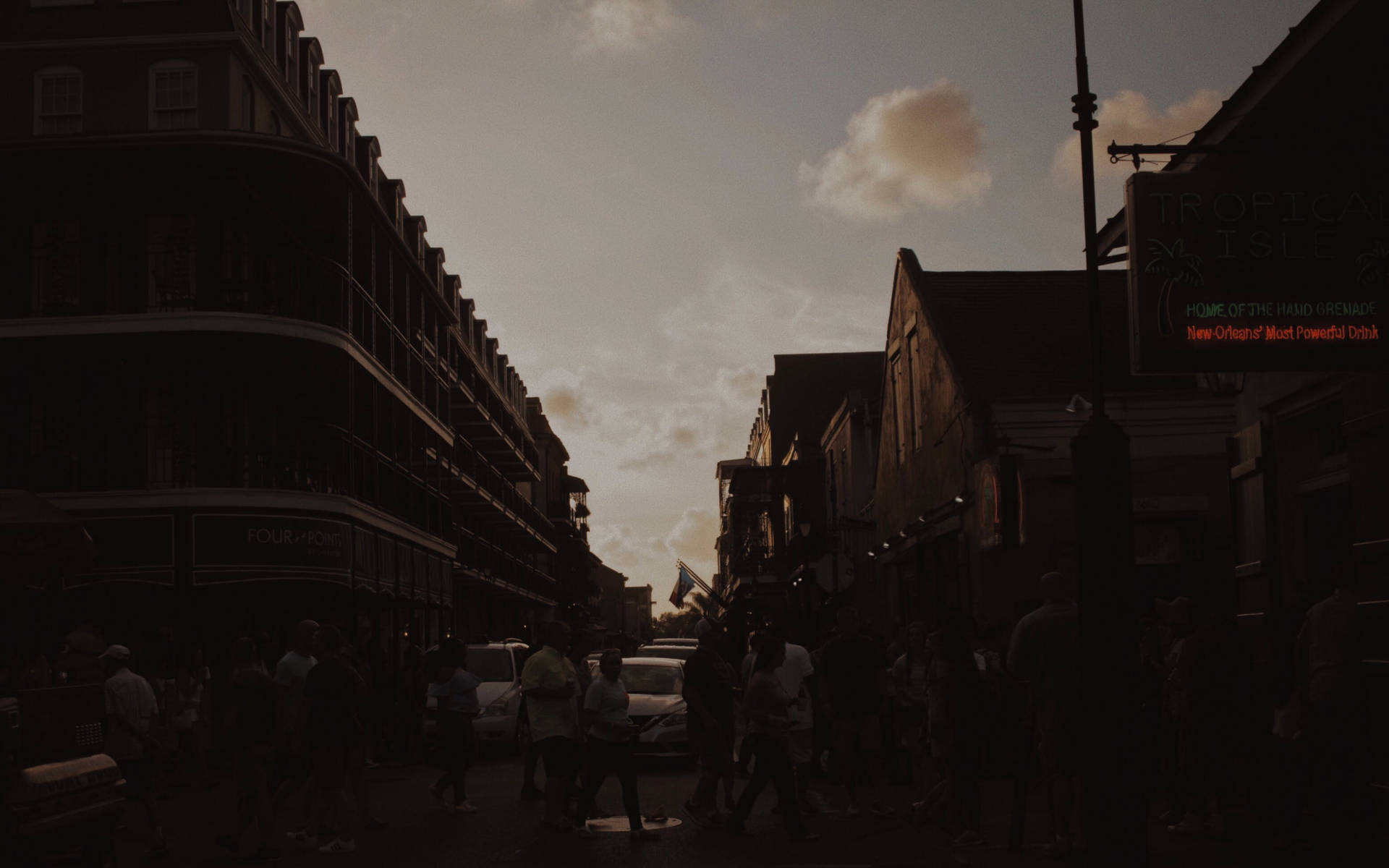 New Orleans Street Photography Background