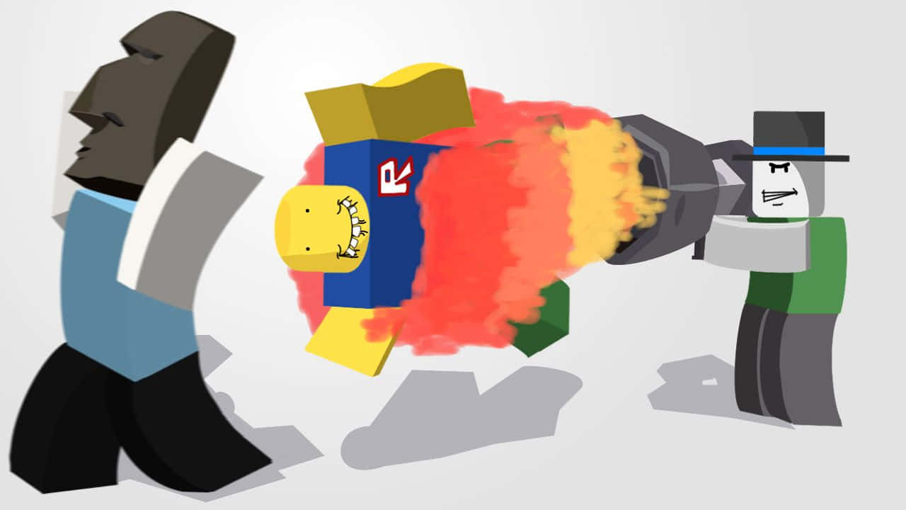 New Players Entering The World Of Roblox Background