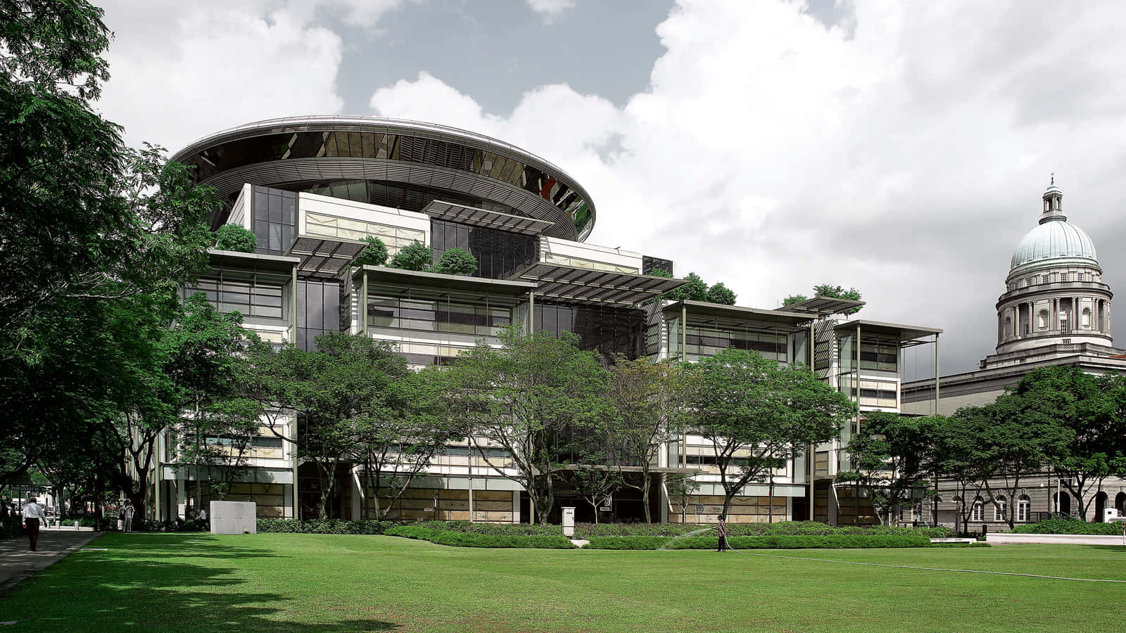 New Singapore Supreme Court Building Background