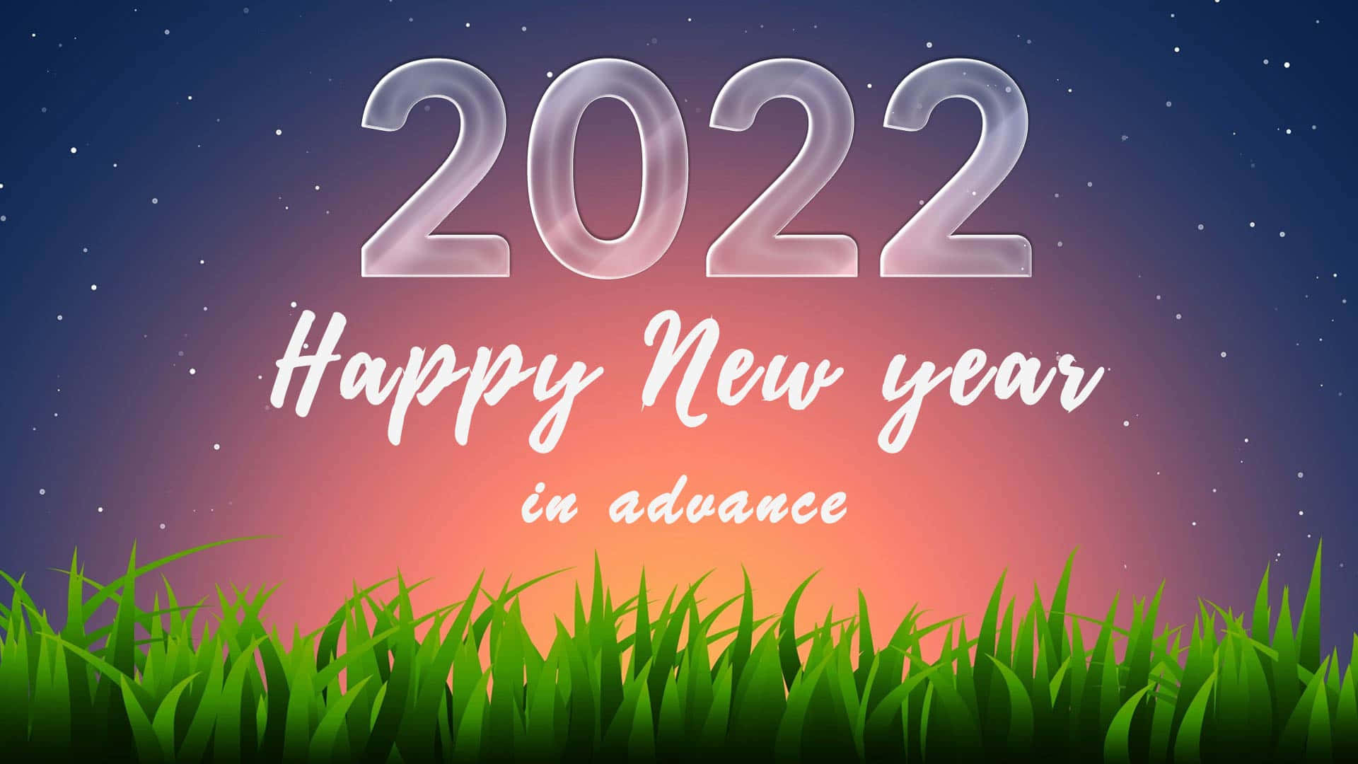 New Year 2022 In Advance Background